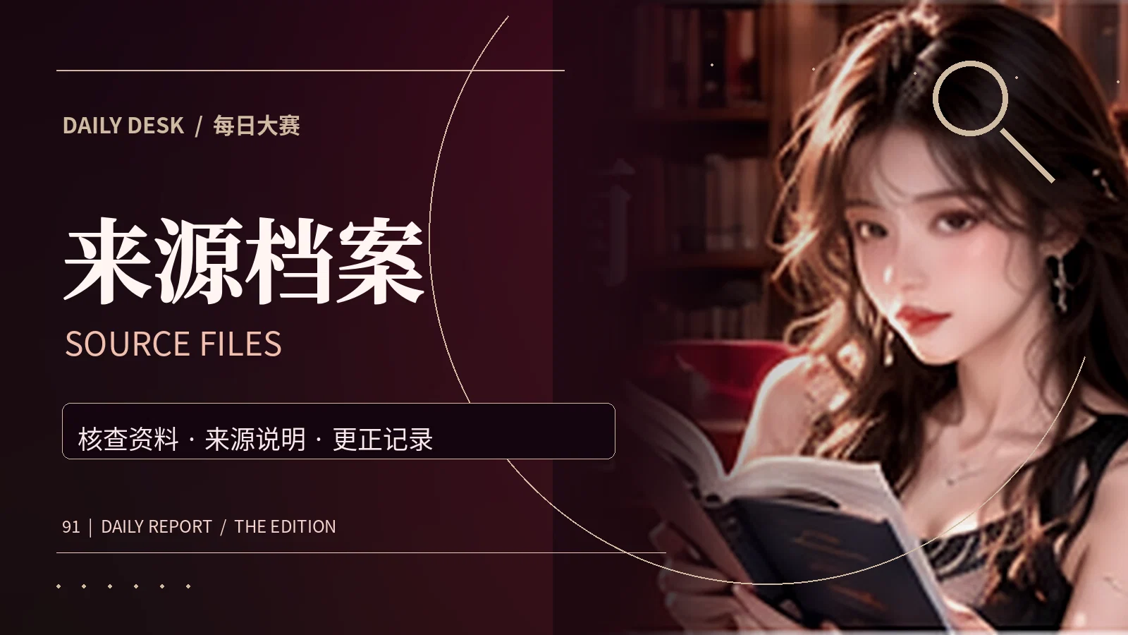 来源核查与文献档案